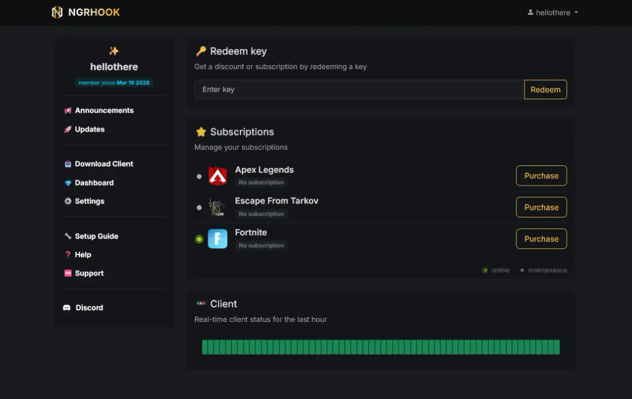 NGRHook — aktuální stav